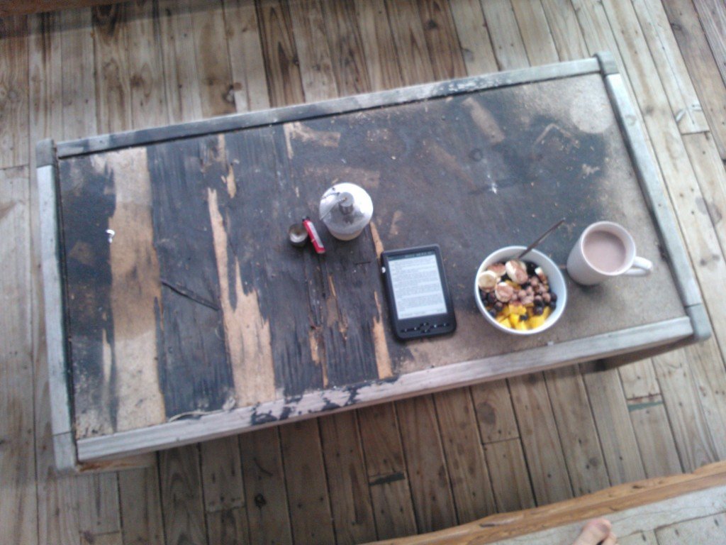 Laud bungalos, kakao, puuviljamiks ja The Alchemist